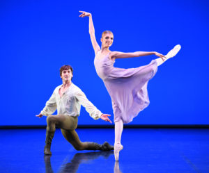 BA BEGEGNUNGEN Dances at the Gathering Ch. Jerome Robbins Tänzer/dancers: Veronika Verterich, Friedemann Vogel © Stuttgarter Ballett 12.01.2018