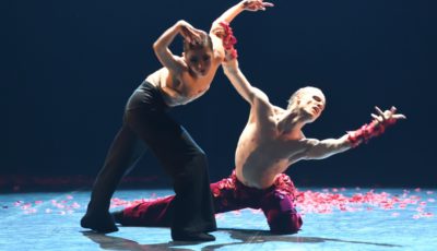 LE SPECTRE DE LA ROSE

Chr: Marco Goecke

Tänzer/dancers: Agnes Su, Adam Russell-Jones

© Stuttgarter Ballett